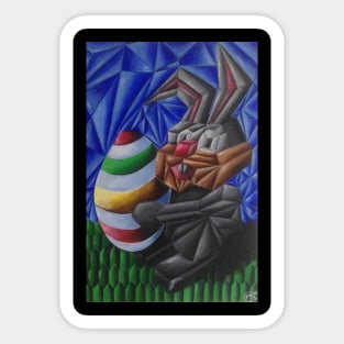 Easter Bunny Sticker